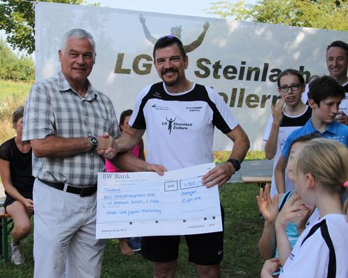 WLV Innovationsprämie für Trailrunning-Angebot der LG Steinlach-Zollern