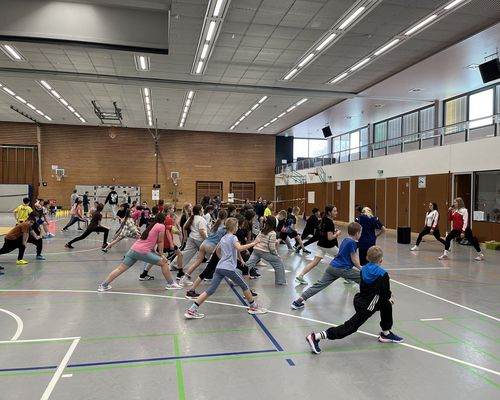 WLV YOUletics Veranstaltung Nummer zwei am Gymnasium Weingarten 