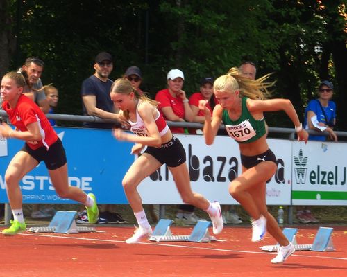 Überragende Athletin der Titelkämpfe: Anni Marcard (LV Pliezhausen 2012)
